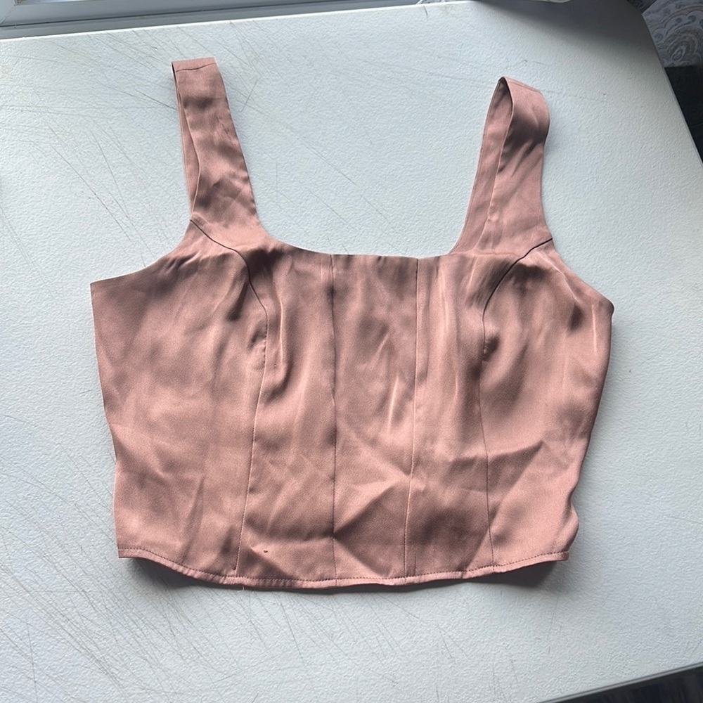NWOT EXPRESS Blush Pink Sleeveless Women's Top size M